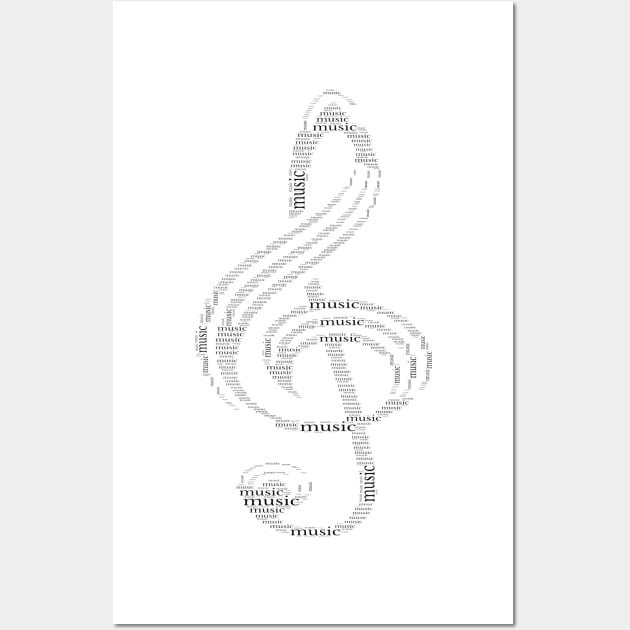 musical note Wall Art by vaporgraphic